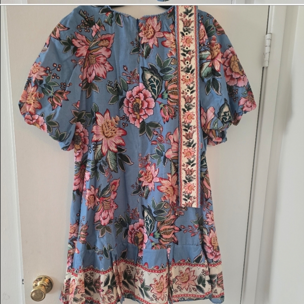 Farm Rio Floral Minidress - Picture 7 of 7